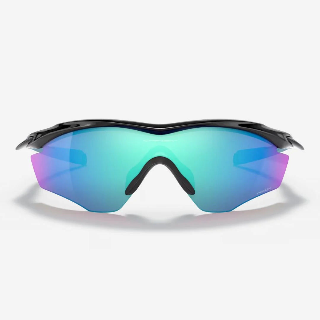 OAKLEY M2 Frame XL Sunglasses - Prizm Sapphire Lenses, Polished Black Frame