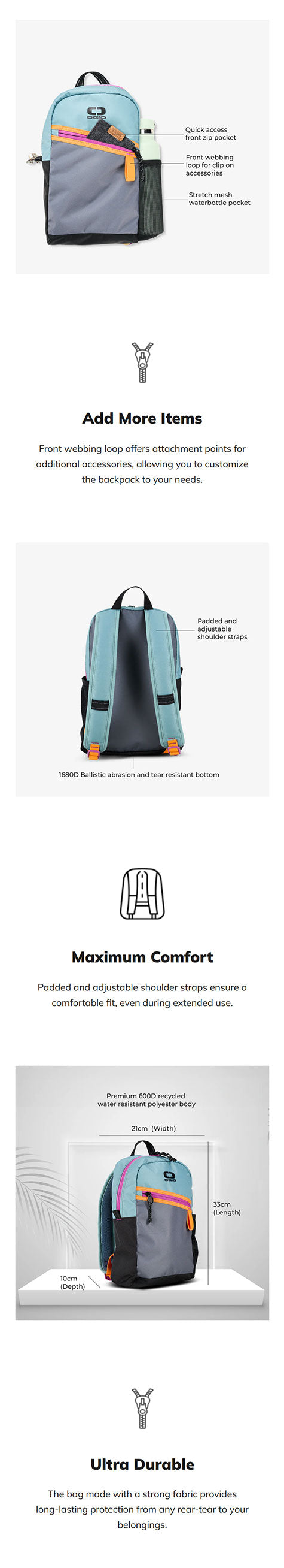 OGIO Alpha Mini Backpack