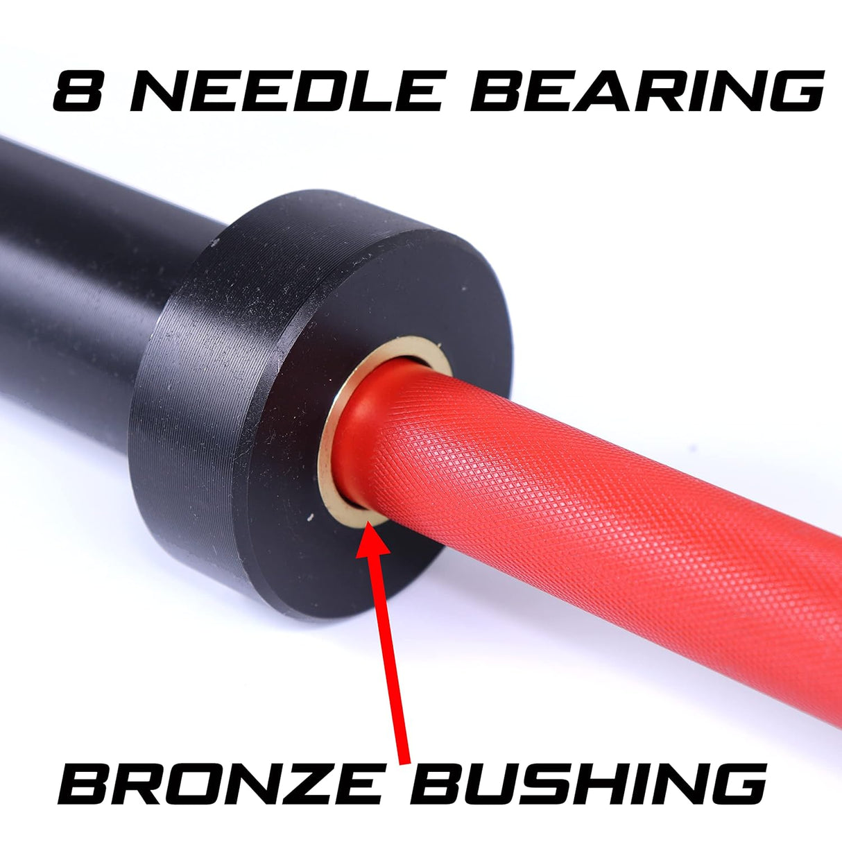 Kobo OR-7-C Olympic Cerakote Barbell 86″ Bar