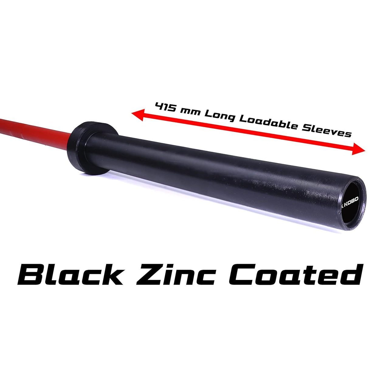 Kobo OR-7-C Olympic Cerakote Barbell 86″ Bar