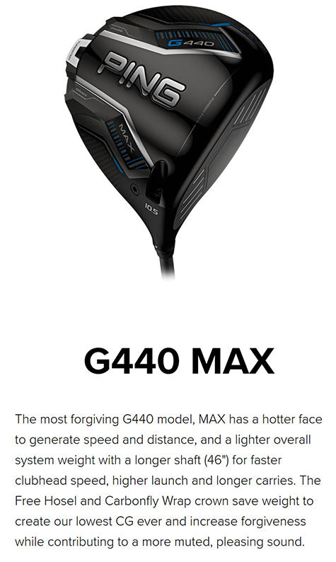 Ping G440 Max Driver