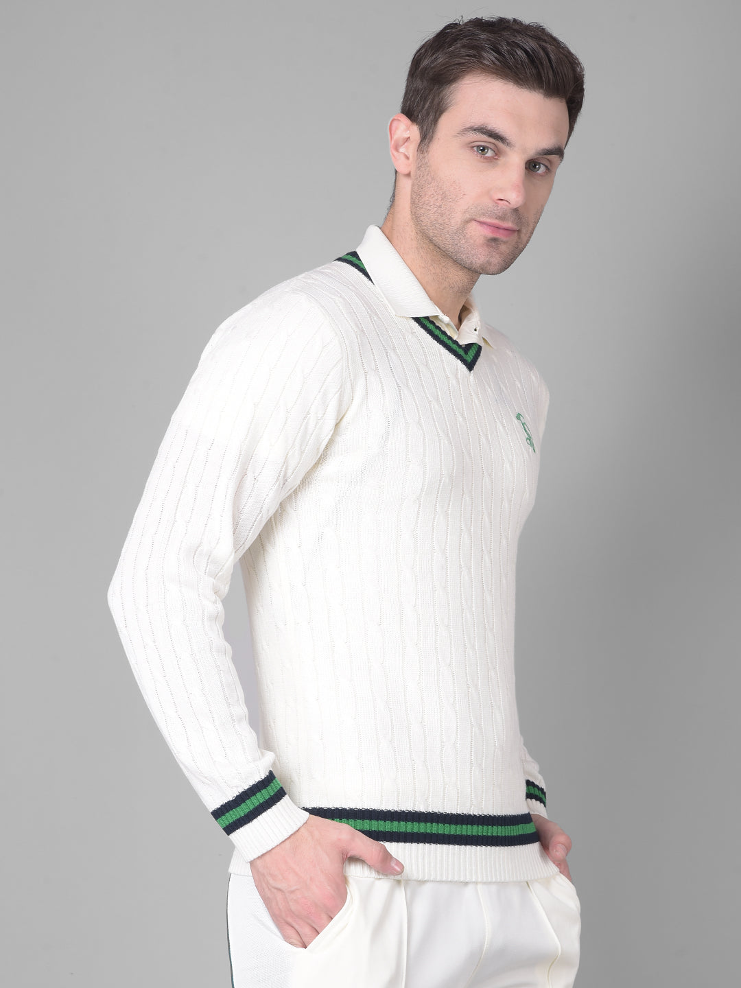 Players Full Sleeve Sweater for Unmatched Cricket Style and Comfort