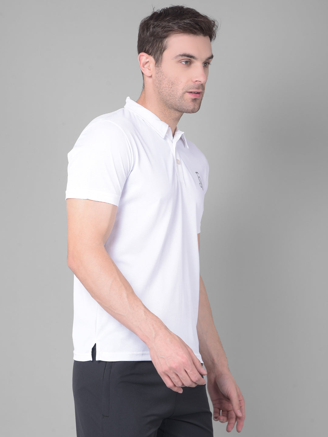 White Polo Elevate Your Style with Sporty T-shirt