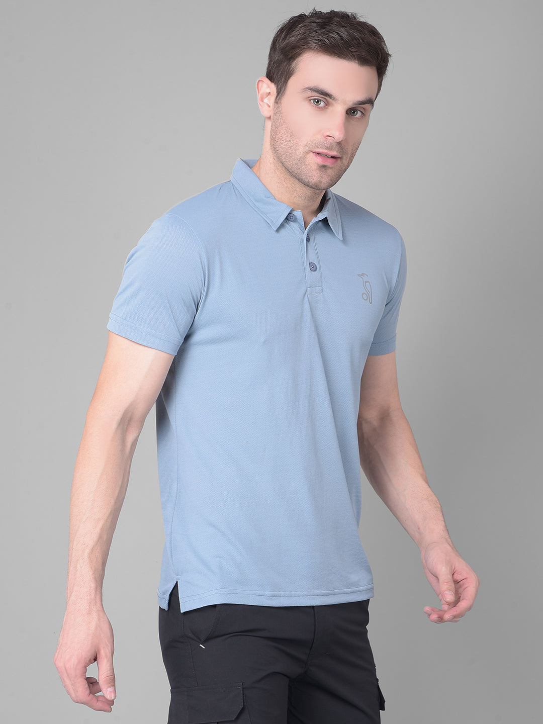 Grey Polo Elevate Your Style with Sporty T-shirt