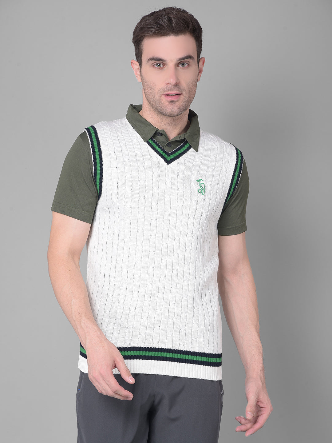 Players Half Sleeve Cricket Sweater for Performance and Style