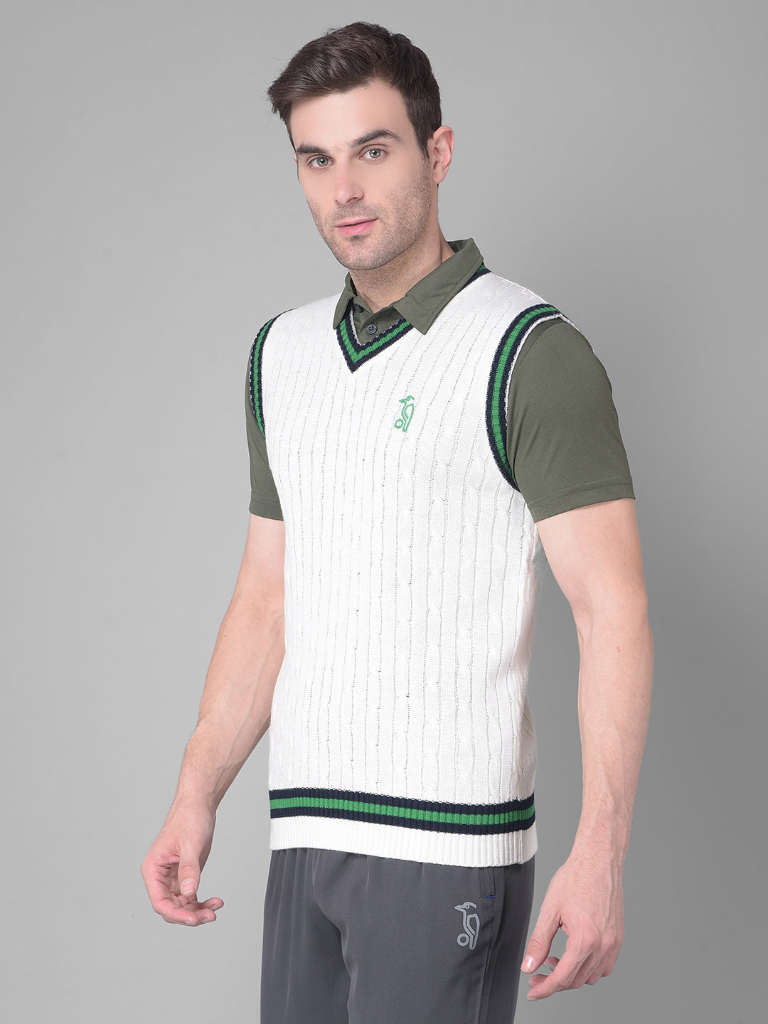 Players Half Sleeve Cricket Sweater for Performance and Style