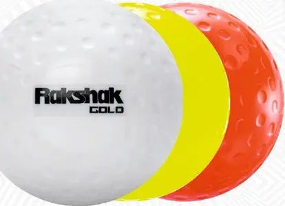 Rakshak Dimple Gold Hockey Balls KIBI Sports