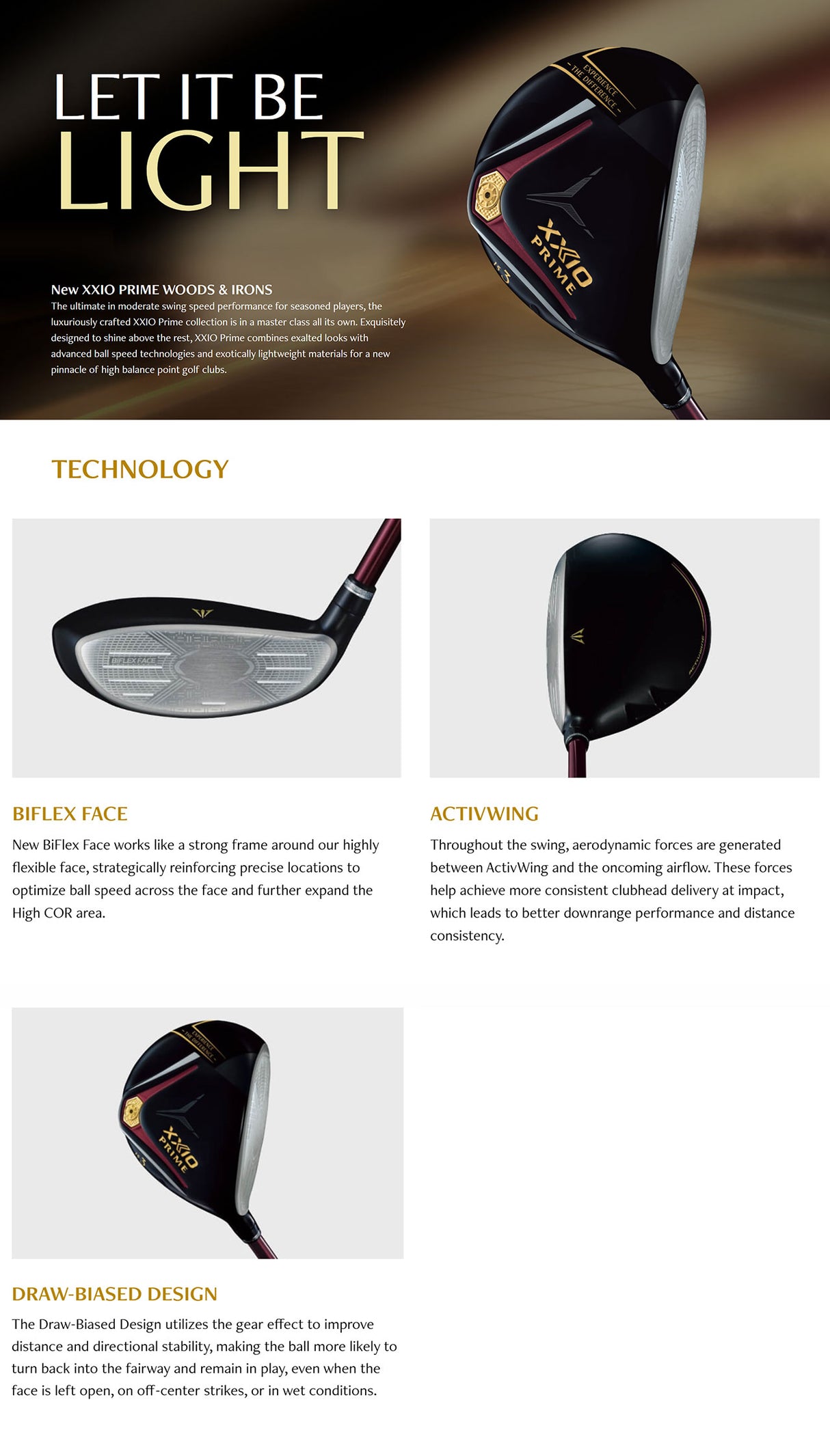 XXIO Prime 13 Fairway Wood