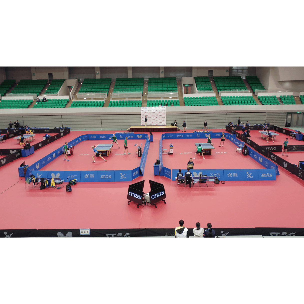 STAG GLOBAL Table Tennis Pyramid Surround Arena
