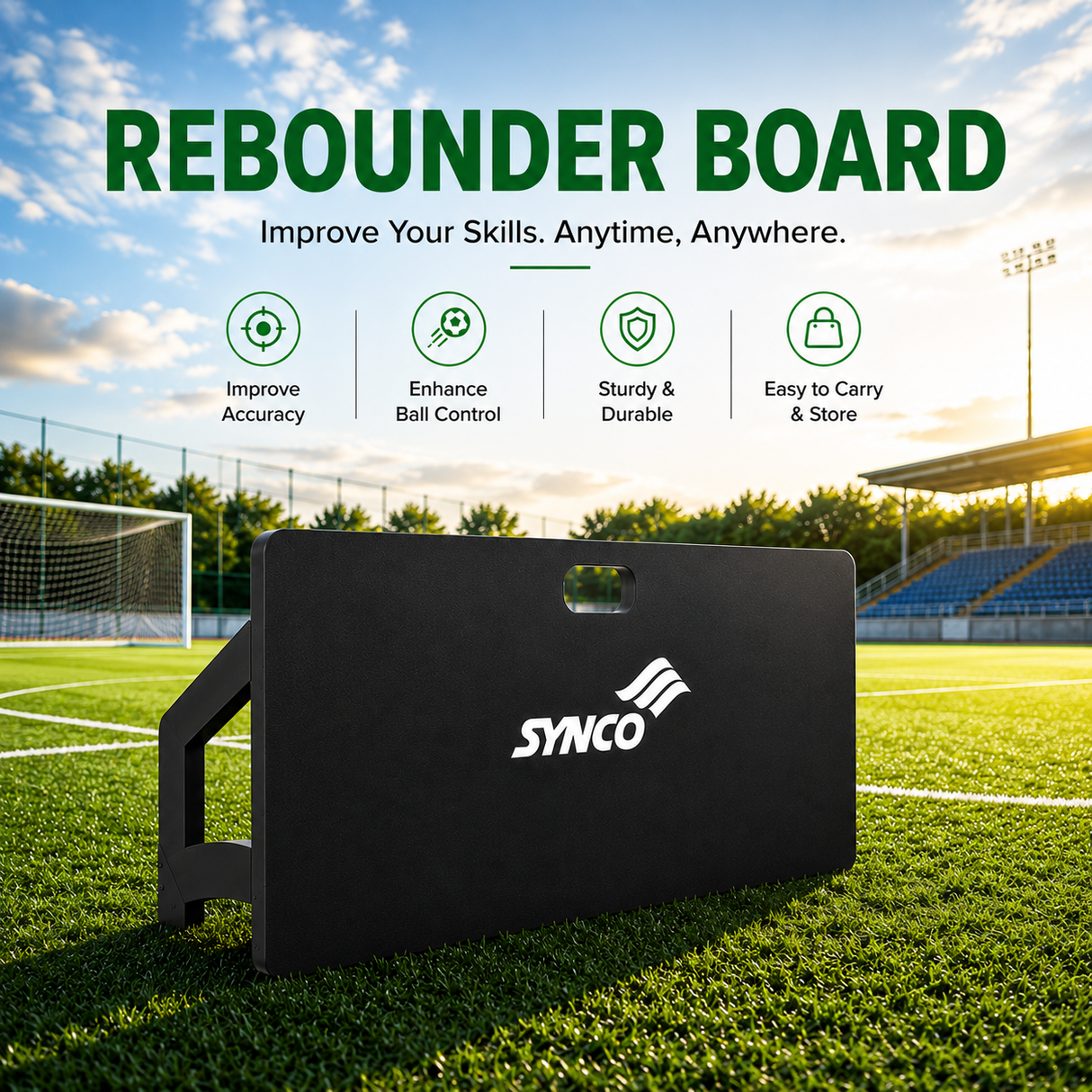 Synco Soccer Rebound Board