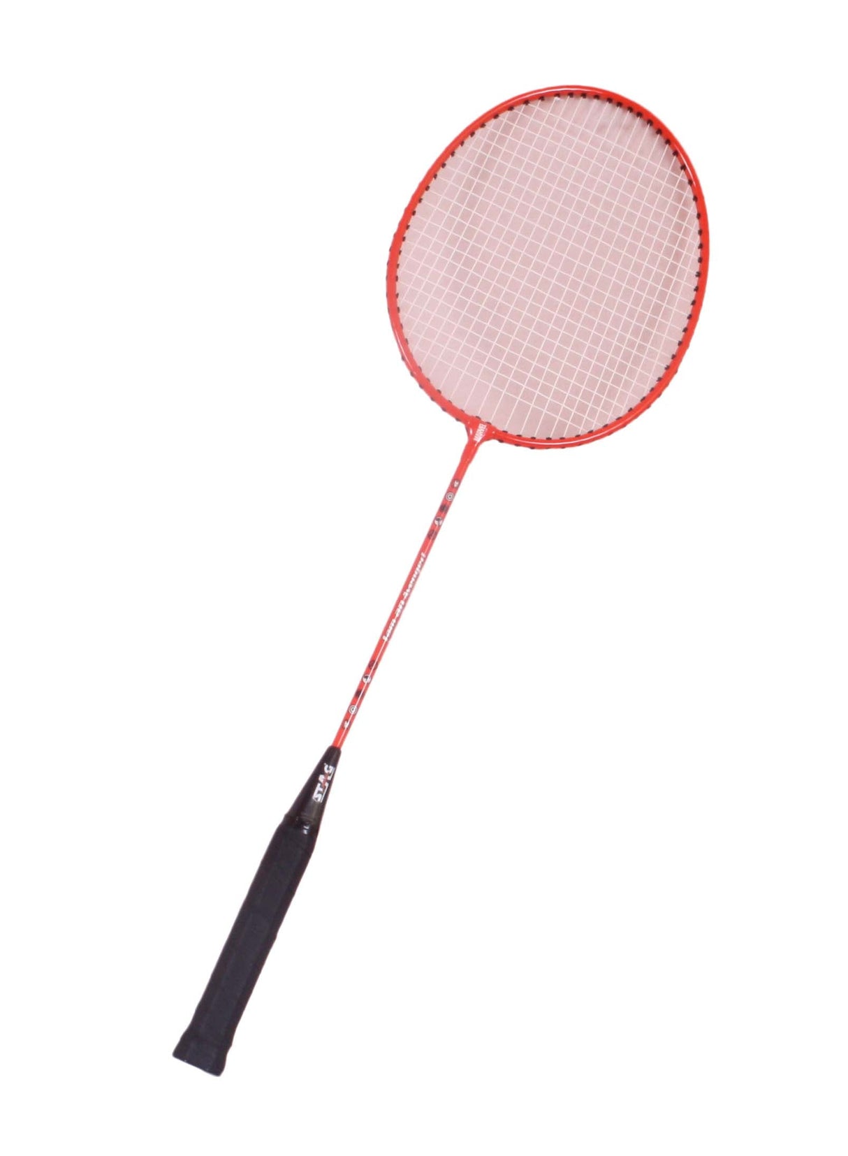 STAG GLOBAL Disney Avenger Badminton Racket Combo 2 Badminton Racket 3 Shuttle Cock -Black/Red Model (RC001)