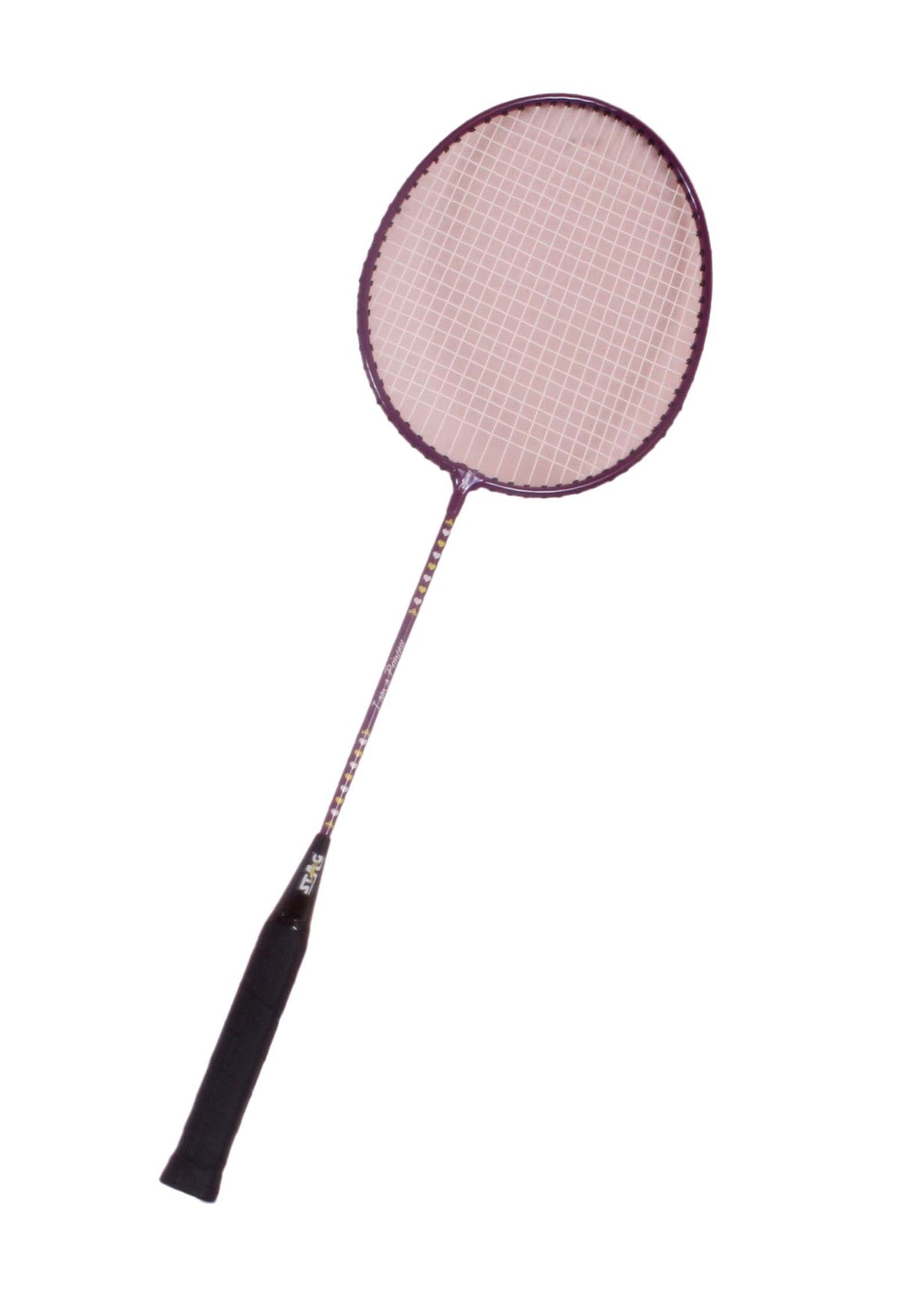 STAG GLOBAL Disney Princess Badminton Racket Combo 2 Badminton Racket 3 Shuttle Cock -Purple/Pink Model (RC002))