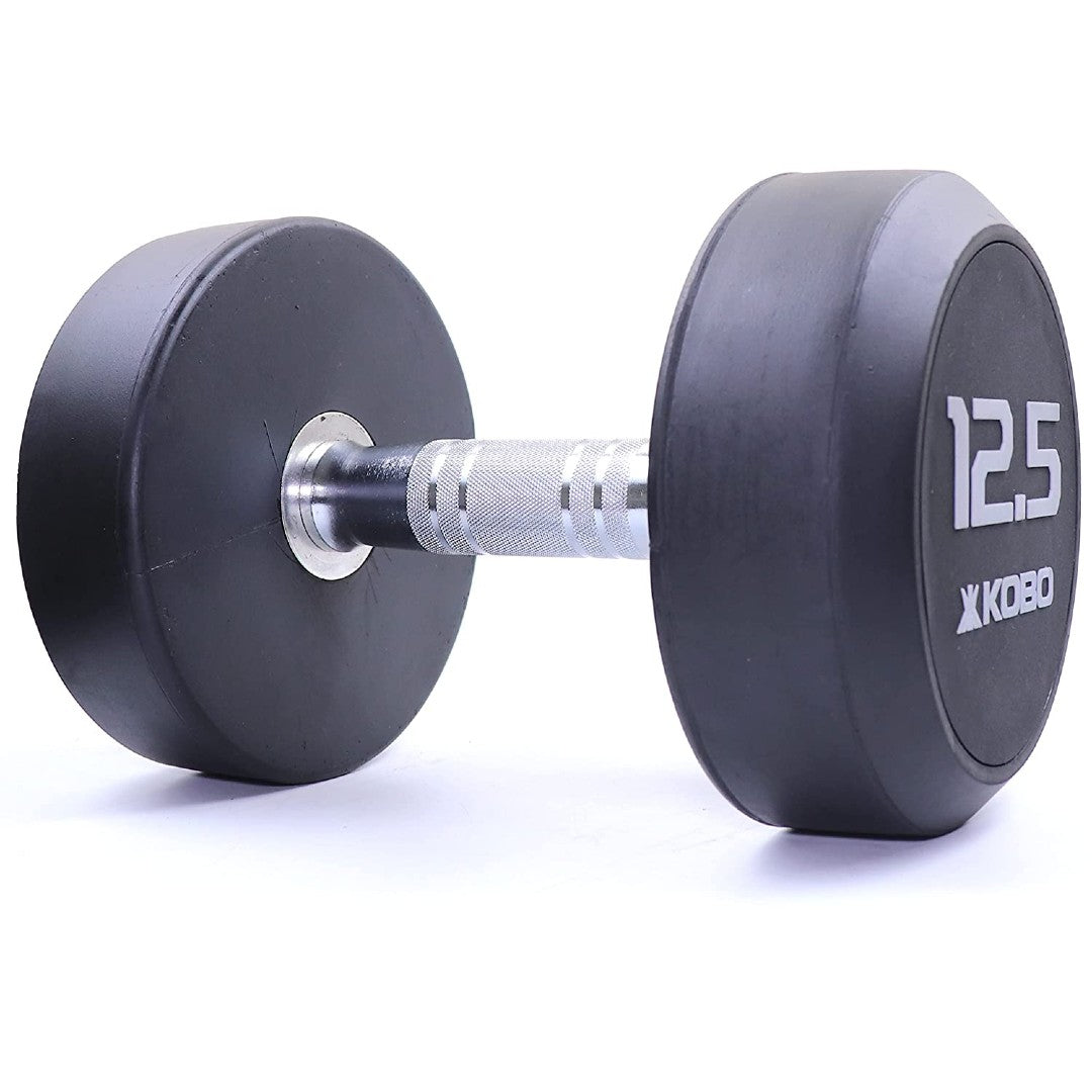 Kobo RD Imported Professional Rubber Coated Dumbbell