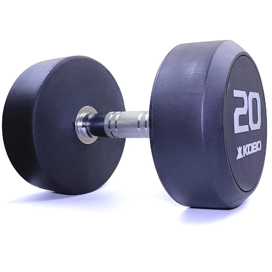 Kobo RD Imported Professional Rubber Coated Dumbbell