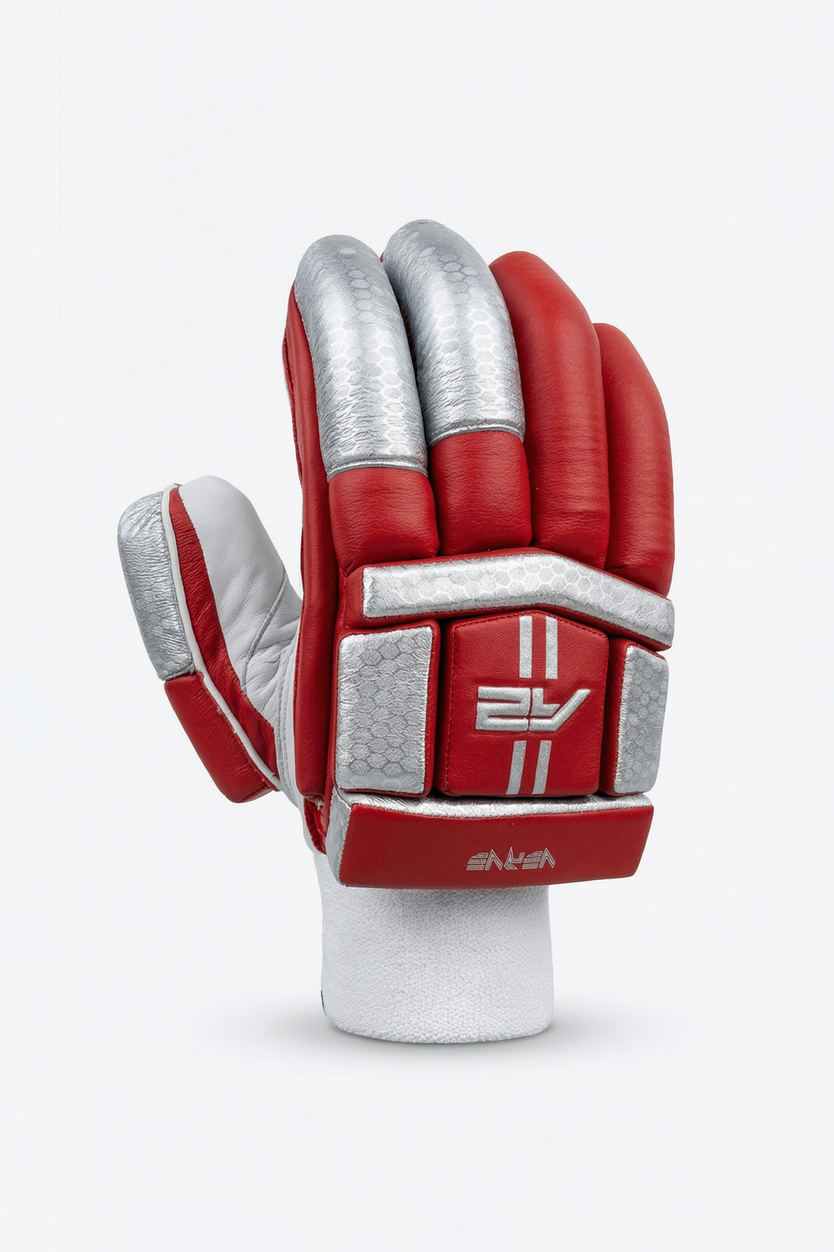Red Silver Traditional Sausage Gloves