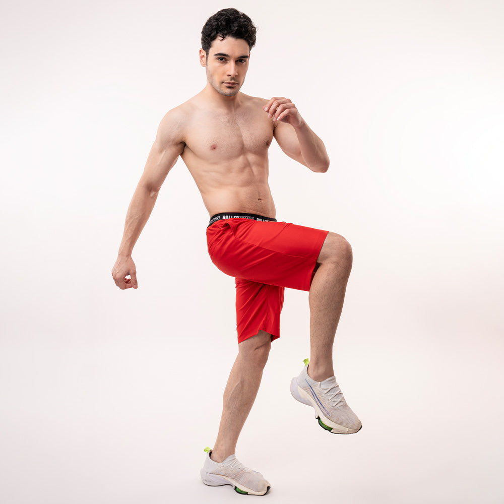 Fitness Shorts - Flame Red