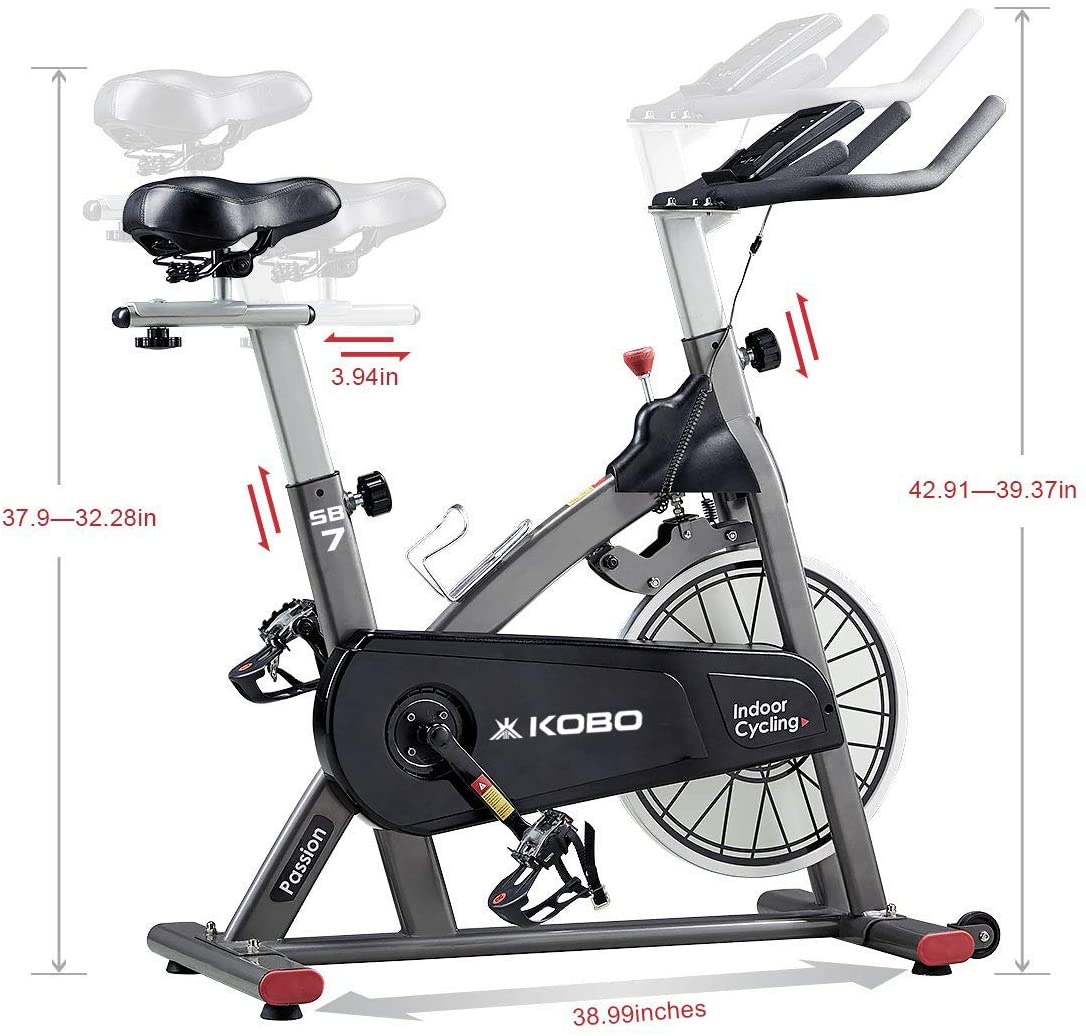 Kobo SB-7 Spin Bike 8 Kg Fly Wheel