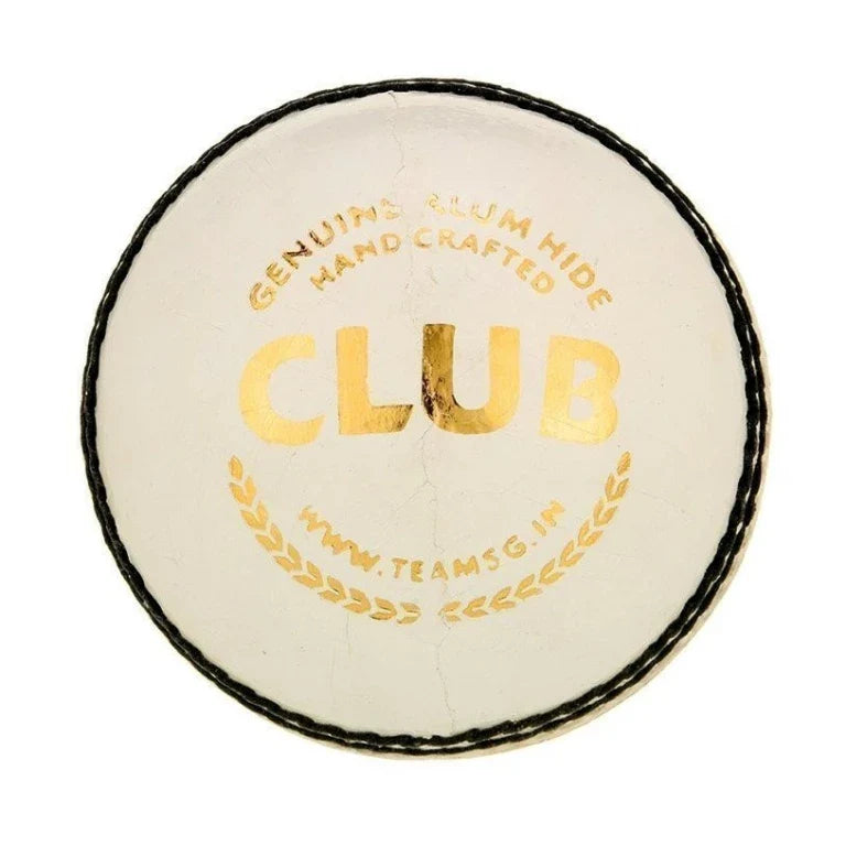 SG Club White Cricket Ball