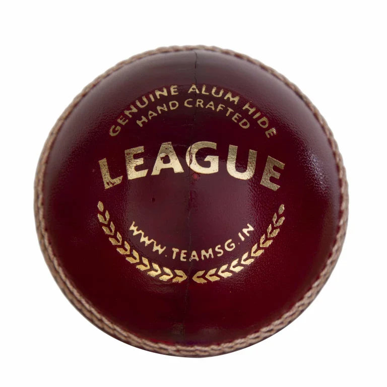 SG League Red Cricket Ball
