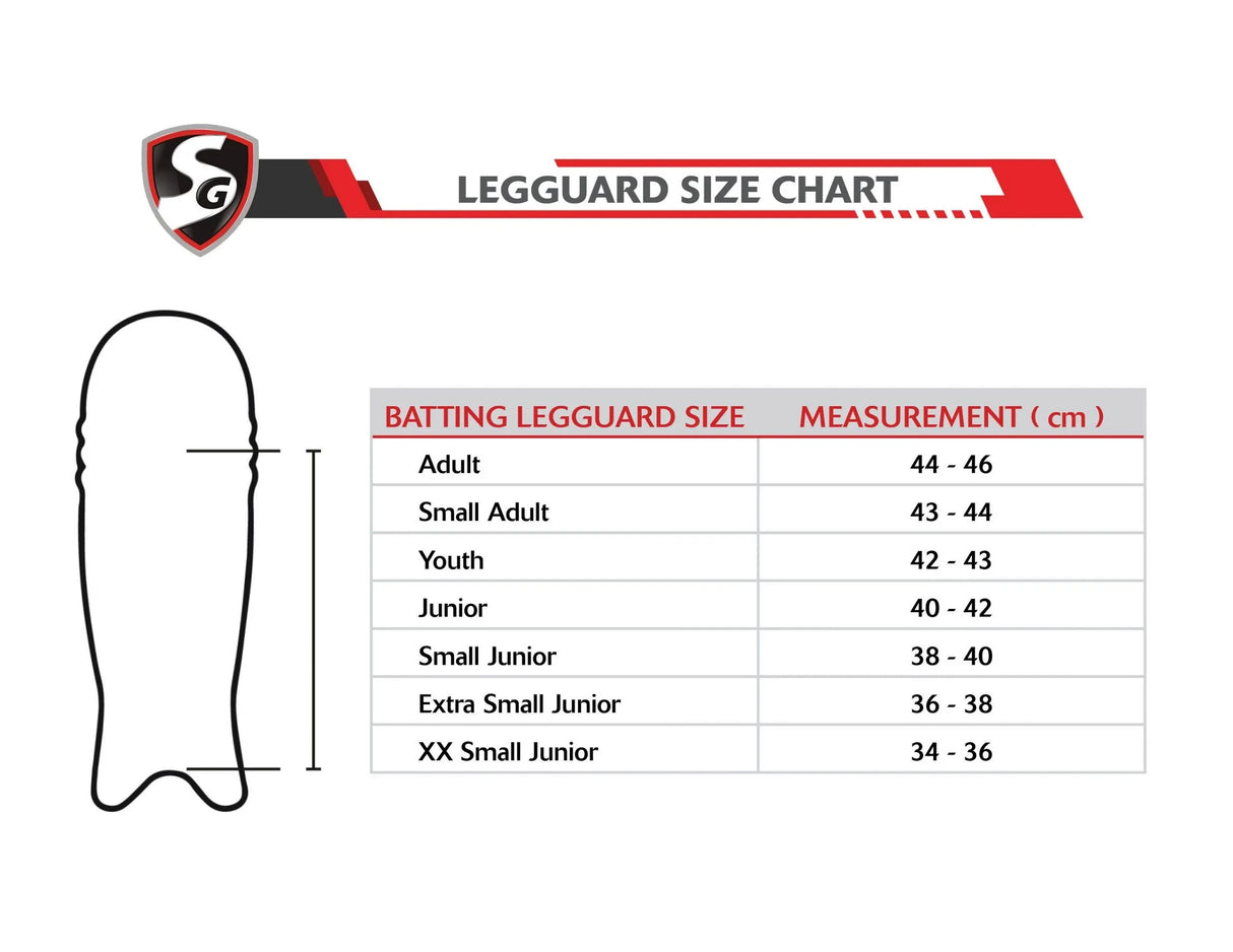 SG Club Batsmen Leg Guard - Right Hand