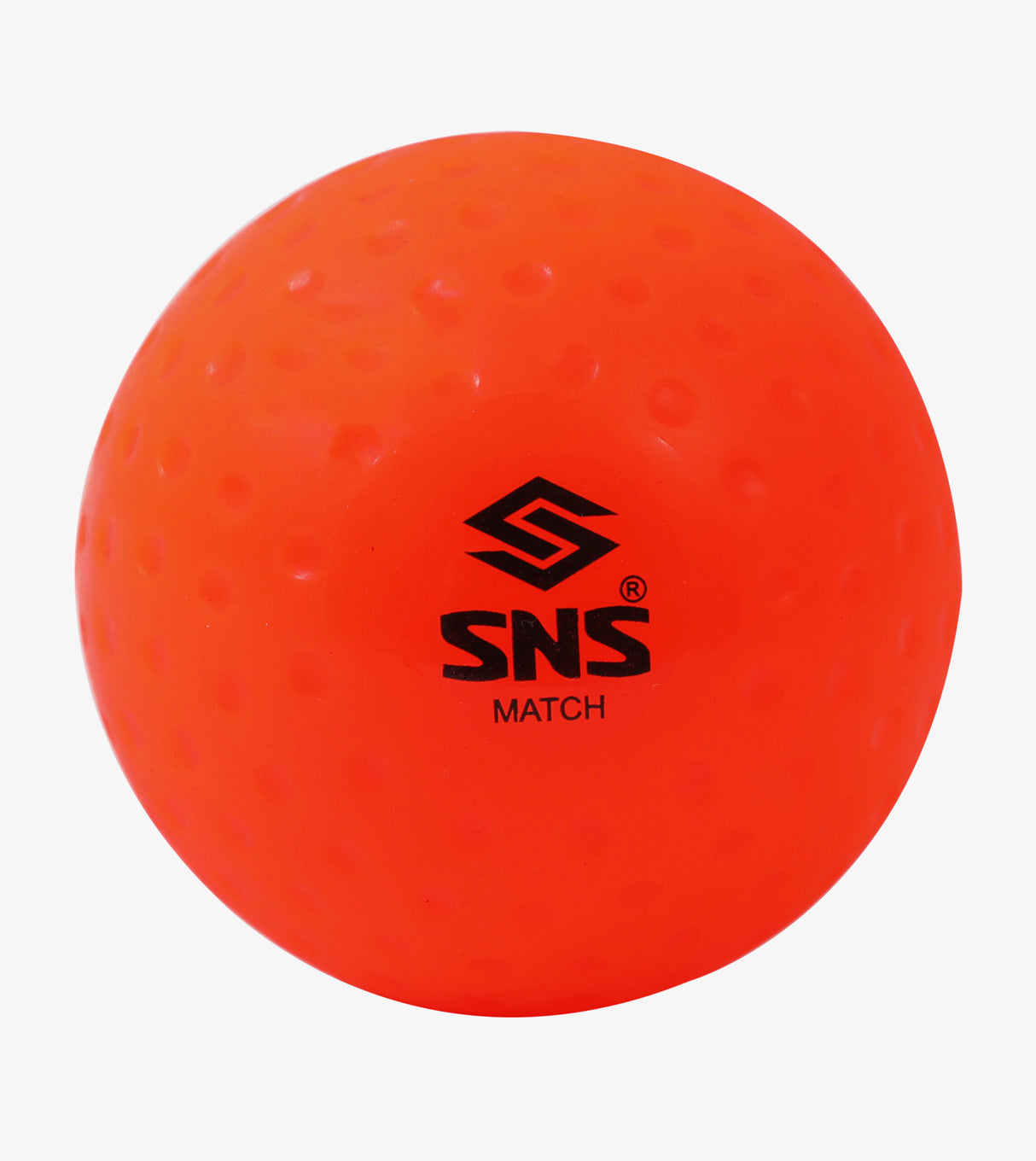 SNS Match Dimple Hockey Balls – Box of 6 (Orange)