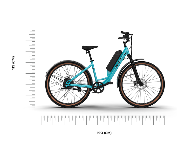 Teal Blue ST-X Explorer Series EMotorad | KIBI SPORTS