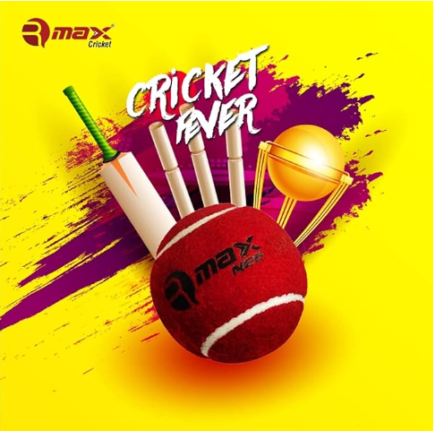 RMAX Neo Heavy Cricket Tennis Ball (Pack of 6) | Kibi Sports