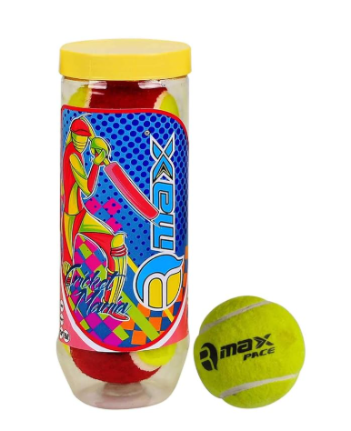 RMAX Cricket Tennis Ball (Pack of 6) | Kibi Sports