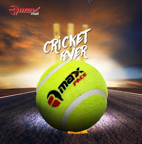 RMAX Cricket Tennis Ball (Pack of 6) | Kibi Sports
