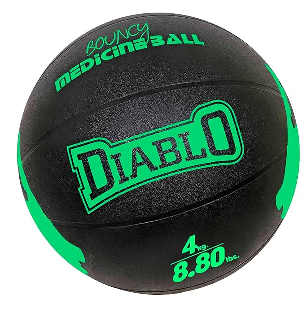 DIABLO Rubber Medicine Balls (1KG, 2KG, 3KG, 4KG, 5KG, 6KG, 7KG, 8KG, 9KG, 10KG)| Kibi Sports Belco