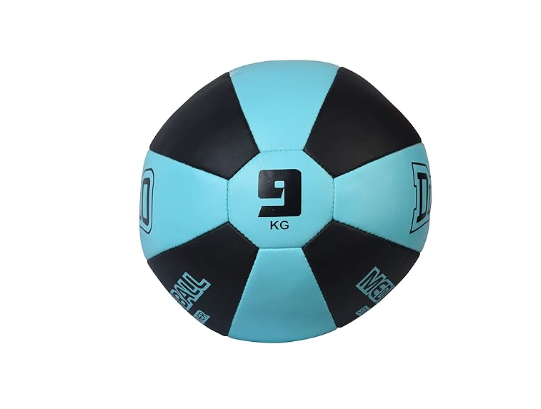 DIABLO Genuine/Synthetic Leather No Bounce Medicine Ball (1KG, 2KG, 3KG, 4KG, 5KG, 6KG, 7KG, 8KG, 9KG, 10KG)| Kibi Sports
