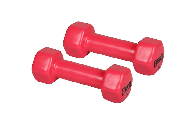 Diablo Vinyl Dumbbells for Men and Women | Kibi Sports Belco
