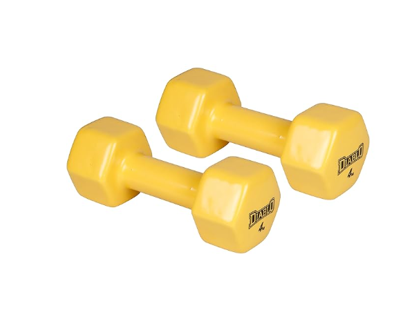 Diablo Vinyl Dumbbells for Men and Women | Kibi Sports Belco