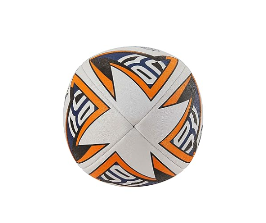 Belco Sports RUGAIR 3Ply Synthetic Rubber Top Grade Rugby Ball Size 5 | Kibi Sports Belco