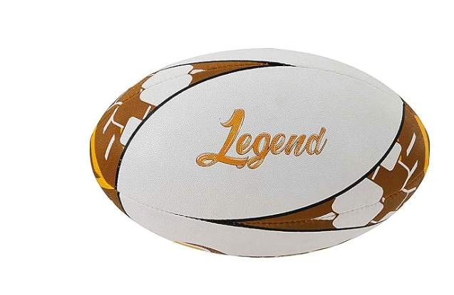 Belco Sports RUGAIR 3Ply Synthetic Rubber Top Grade Rugby Ball Size 5 | Kibi Sports Belco