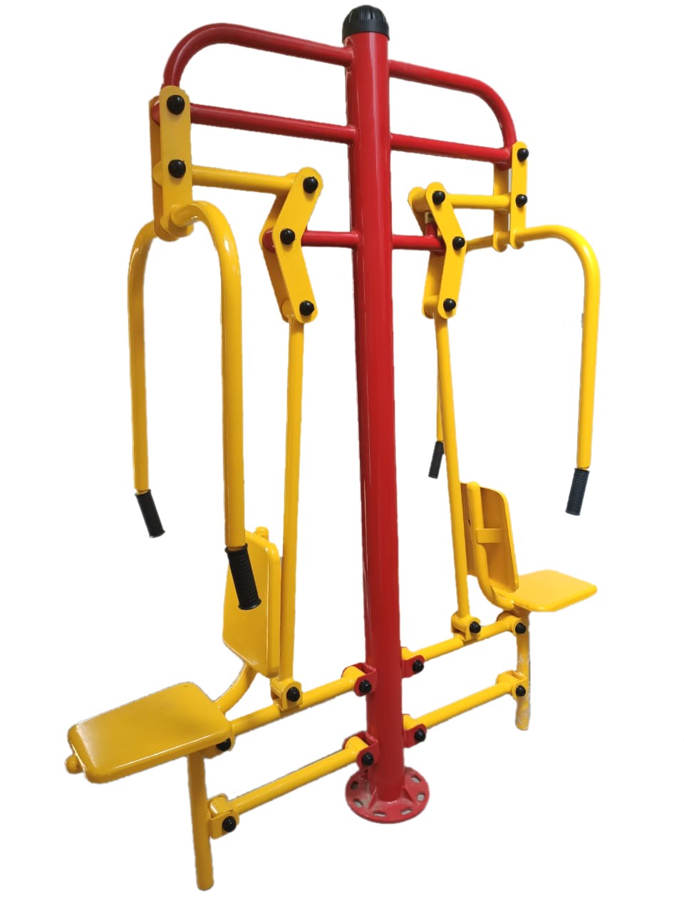 KrosFit SEATED CHEST PRESS (DOUBLE) Outdoor Gym Machine | KIBI Sports KrosFit