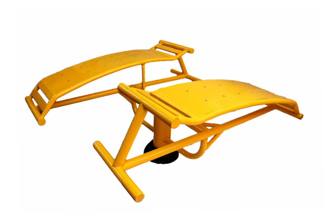 KrosFit SITUP BOARD (DOUBLE) Outdoor Gym Machine | KIBI Sports