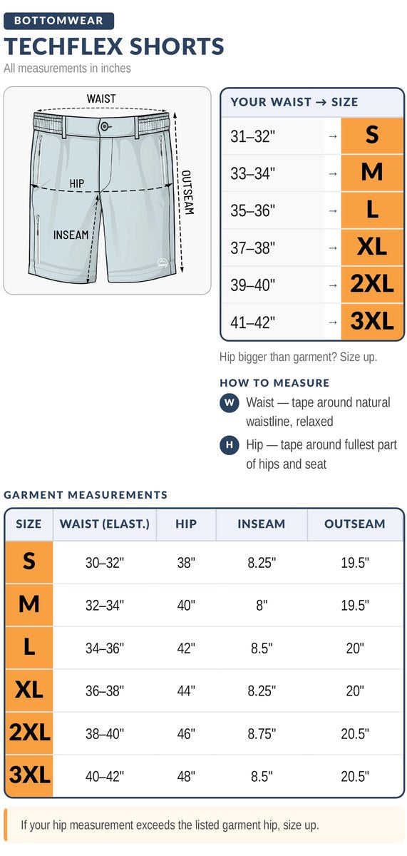 Reccy Men's TechFlex Shorts