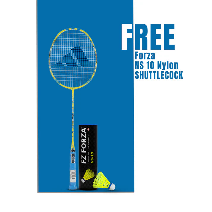 Lime Green Spieler E08.1 Schock Strung Badminton Racket - 4U/G5 - 4U Adidas | KIBI SPORTS Adidas