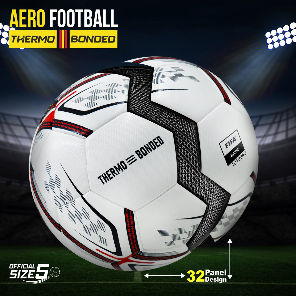 Synco Aero Thermobonded Football | TPU Professional Match Ball