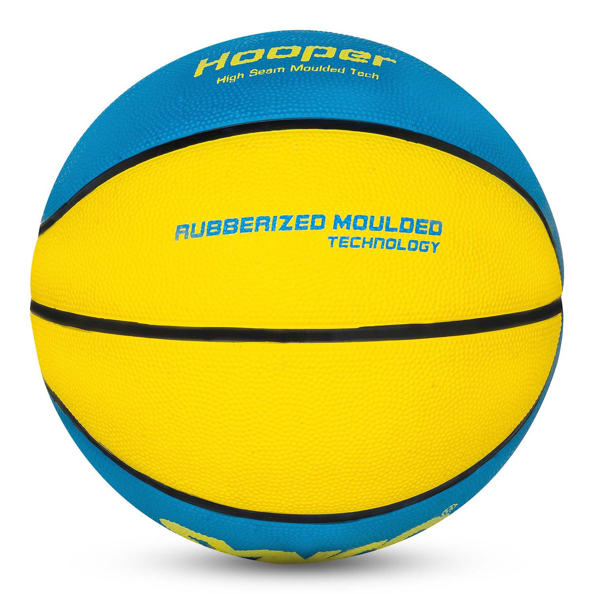 Synco Hooper series Men's Basketball (Size-7) Blue Yellow