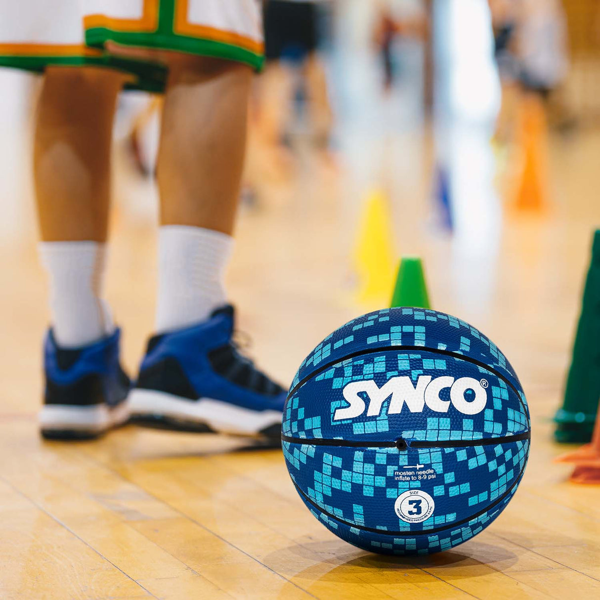 Synco Young Champ Basketball (Size-3) Blue