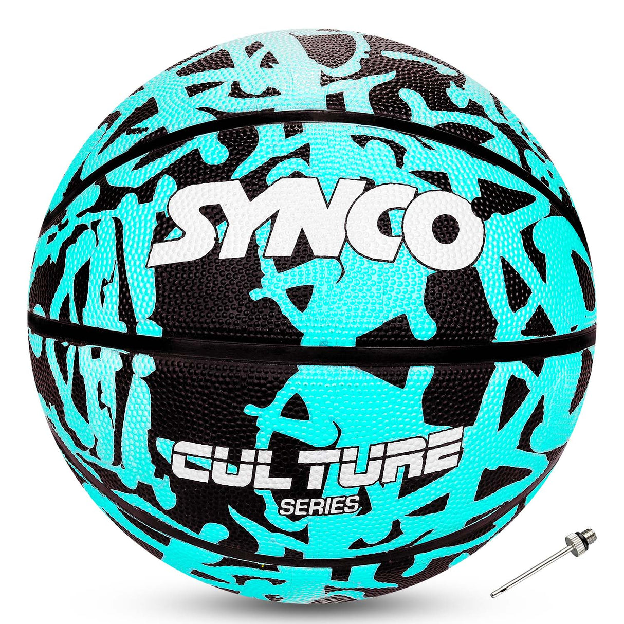 Synco Culture Basketball (Size-5) Blue-Black