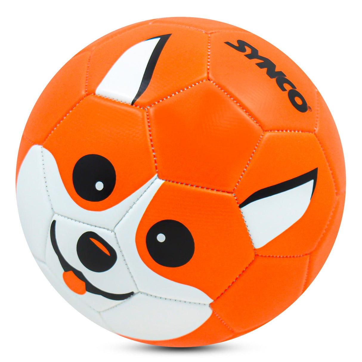 Synco Kids Football | Puppy Faced Soft PVC Material | For Indoor & Outdoor Gameplay | Size-3