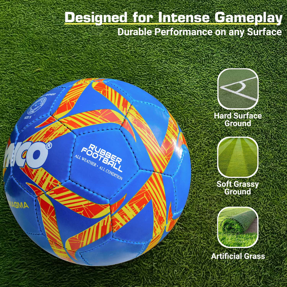 Synco Magma football (Size-5)