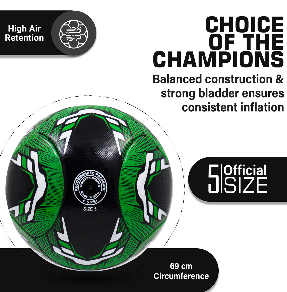 Synco Shield Football | Training Football Size- 5