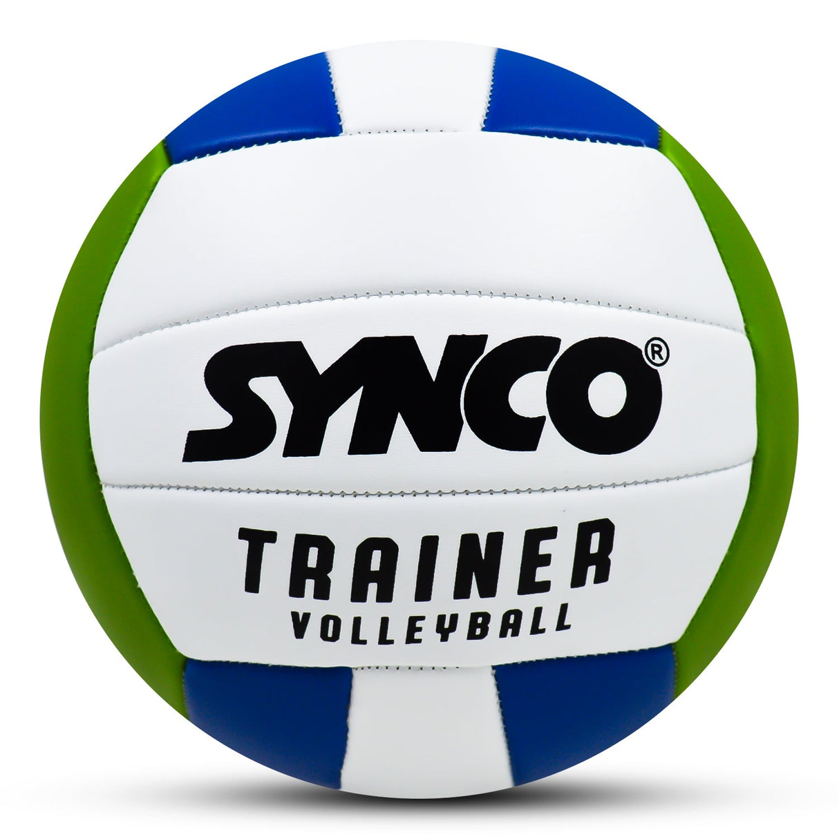 Synco Trainer Volleyball, PVC Machine Stitched, 18 Panels Soft Touch & Lightweight
