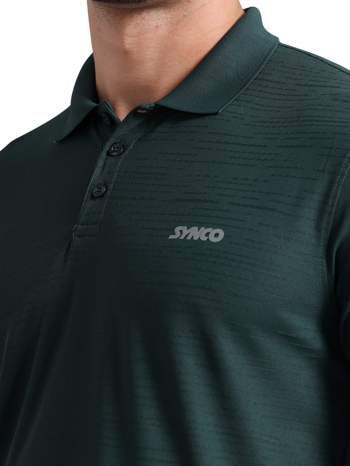 Synco Zen Polo Tshirt for Men(Green)
