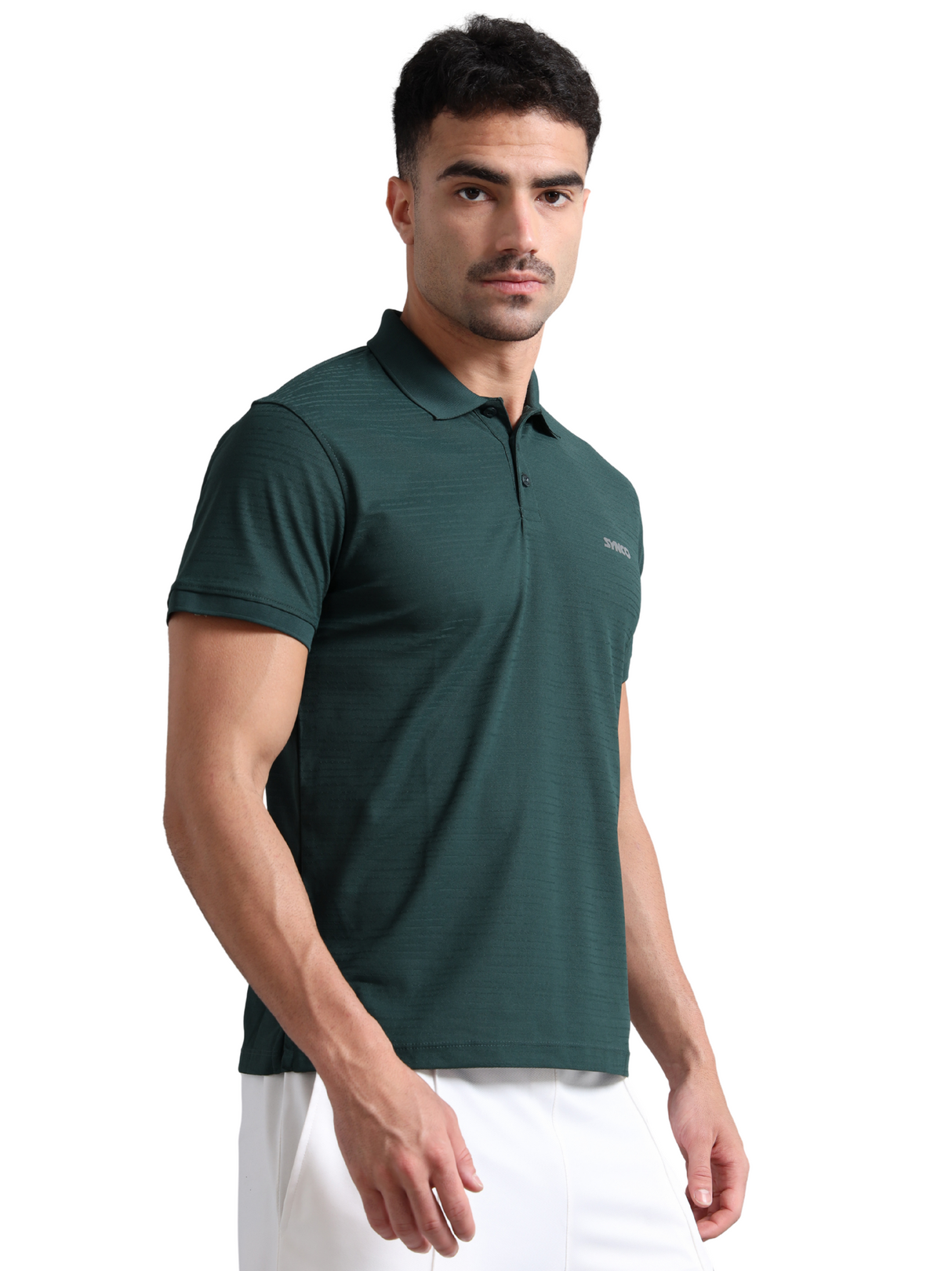 Synco Zen Polo Tshirt for Men(Green)