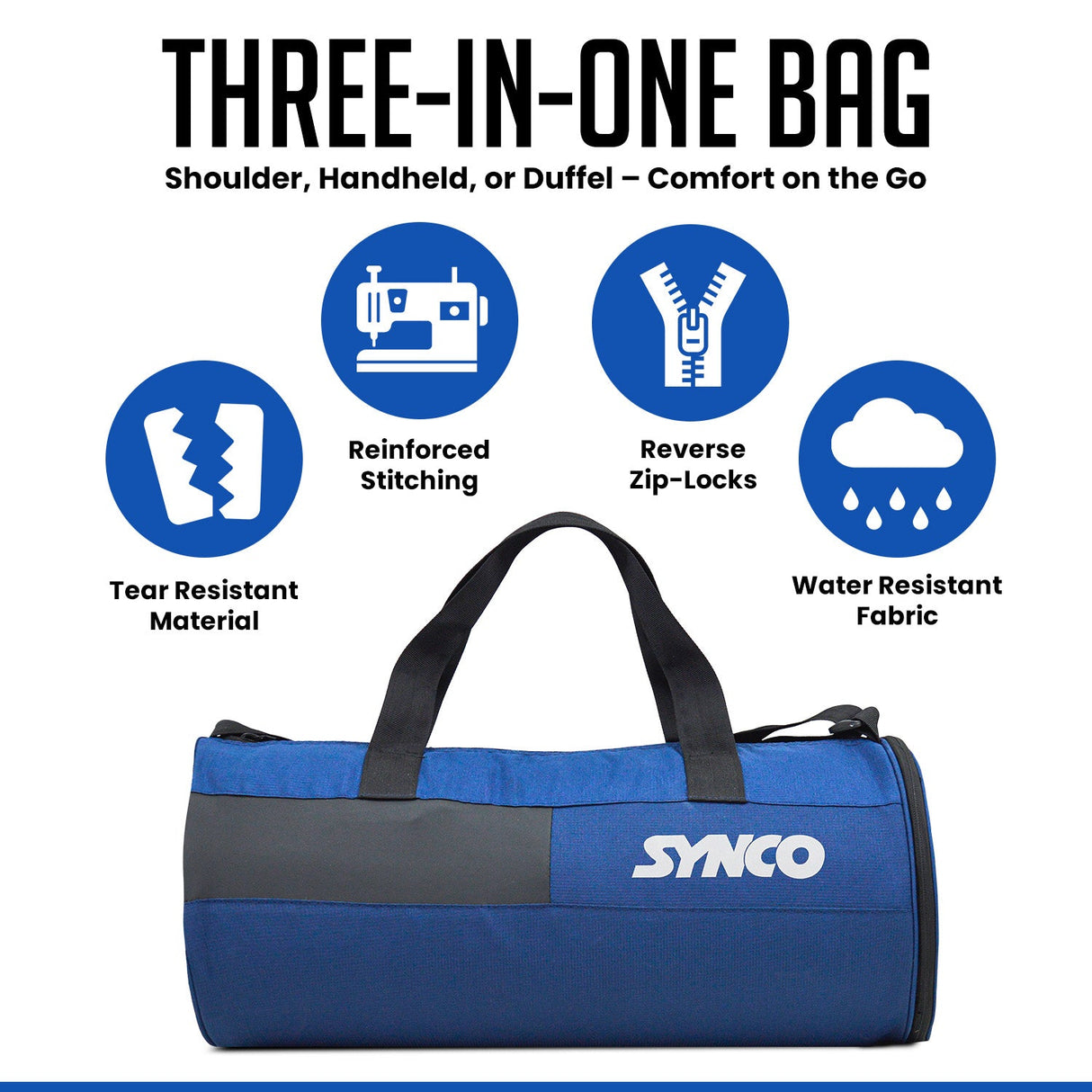 Synco Casual bag (Blue)